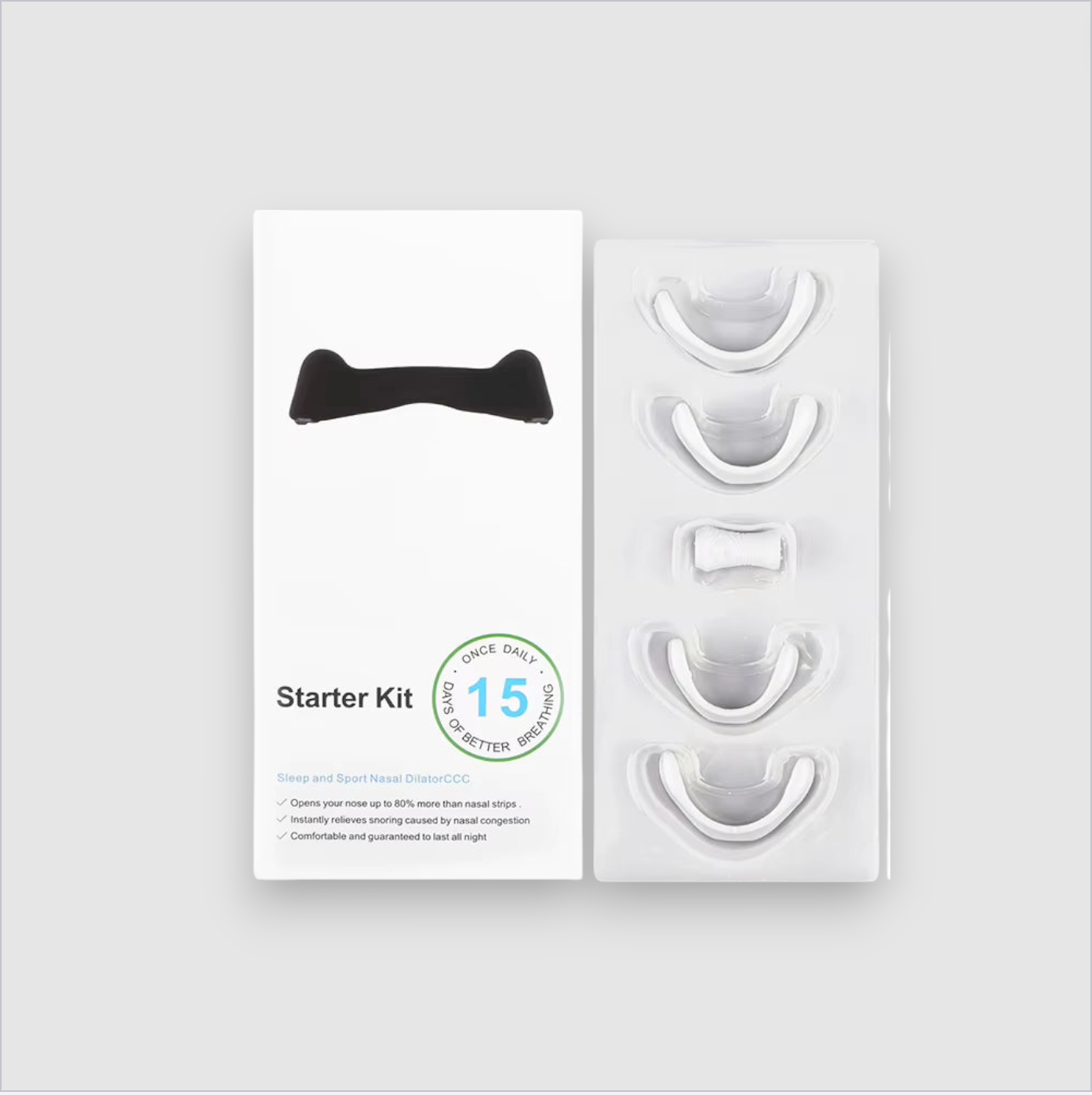 Premium magnetic nose strips 15 pieces