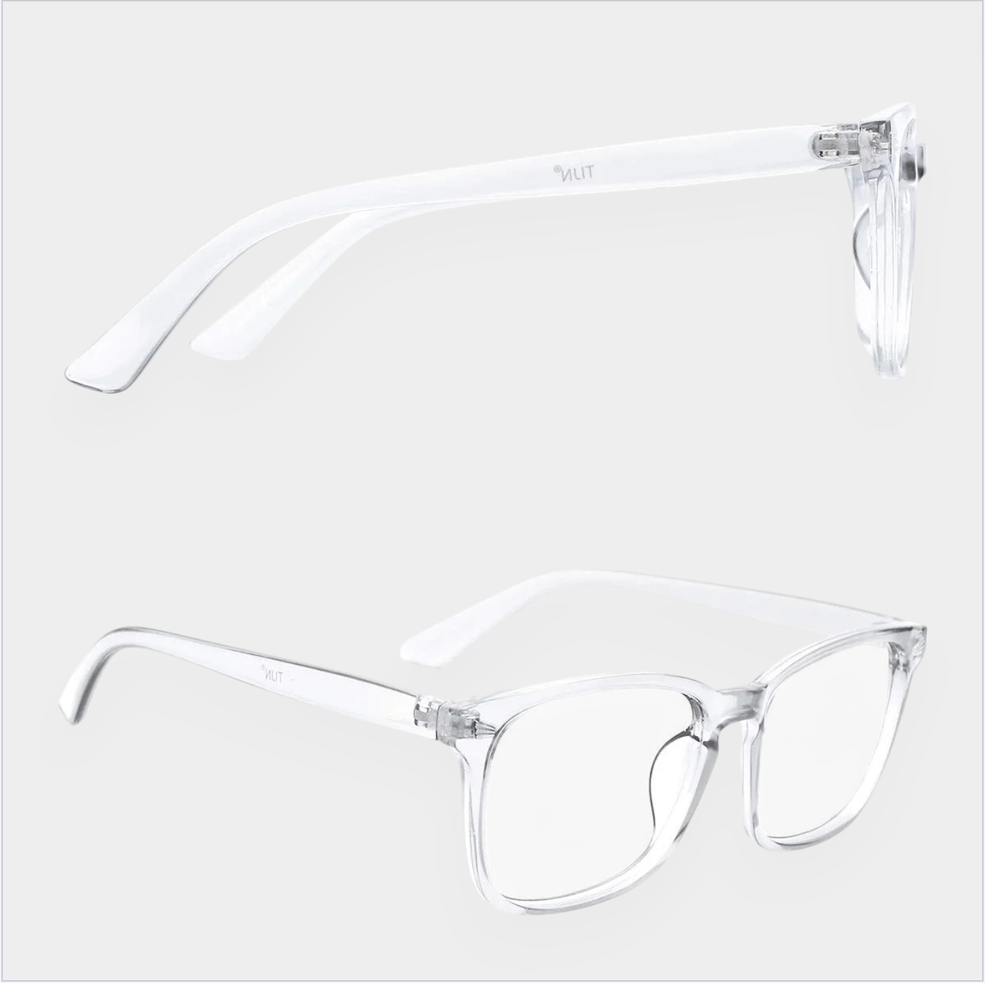 Clear blue light blocking glasses